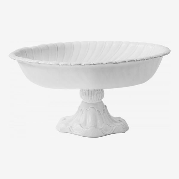 Astier de Villatte Peggy Raised Oval Platter