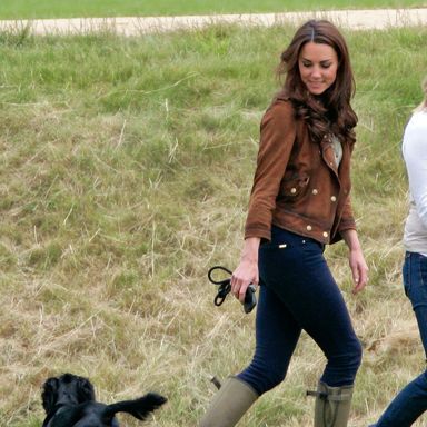 TETBURY, UNITED KINGDOM - JUNE 17: (EMBARGOED FOR PUBLICATION IN UK NEWSPAPERS UNTIL 48 HOURS AFTER CREATE DATE AND TIME) Catherine, Duchess of Cambridge attends The Golden Metropolitan Polo Club Charity Cup polo match, in which Prince William, Duke of Cambridge and Prince Harry played, at the Beaufort Polo Club on June 17, 2012 in Tetbury, England. (Photo by Indigo/Getty Images)