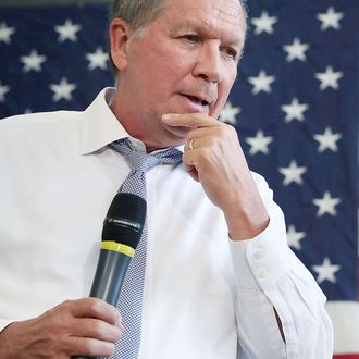 John Kasich Campaigns In Maryland Ahead Of State Primary