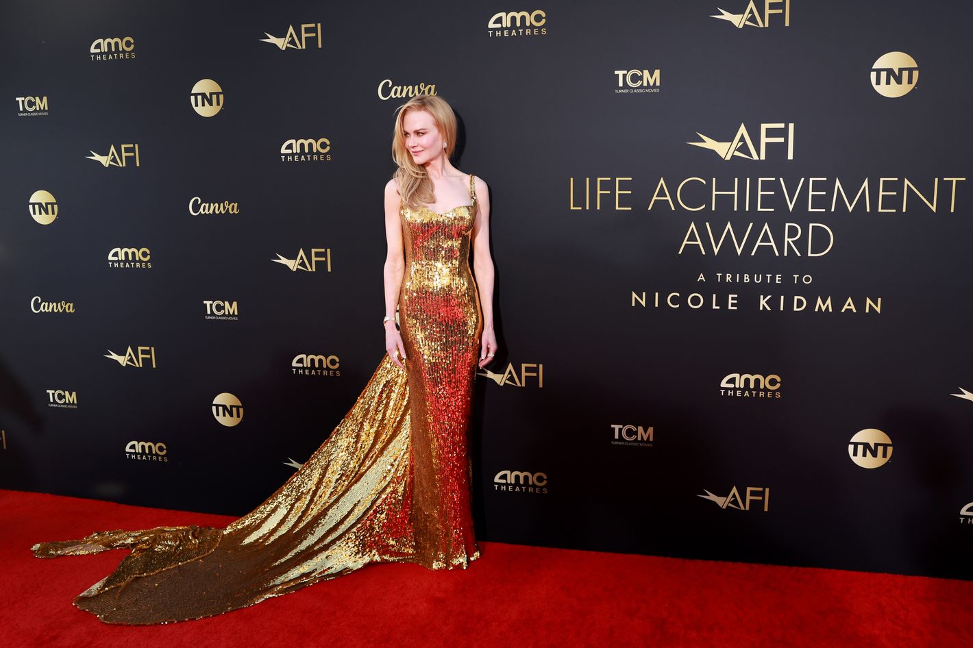All The Looks From The AFI Life Achievement Awards Celebrating Nicole Kidman