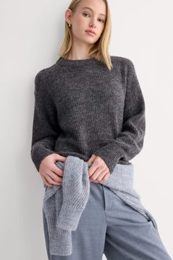 Everlane The Cocoon Crew in Alpaca