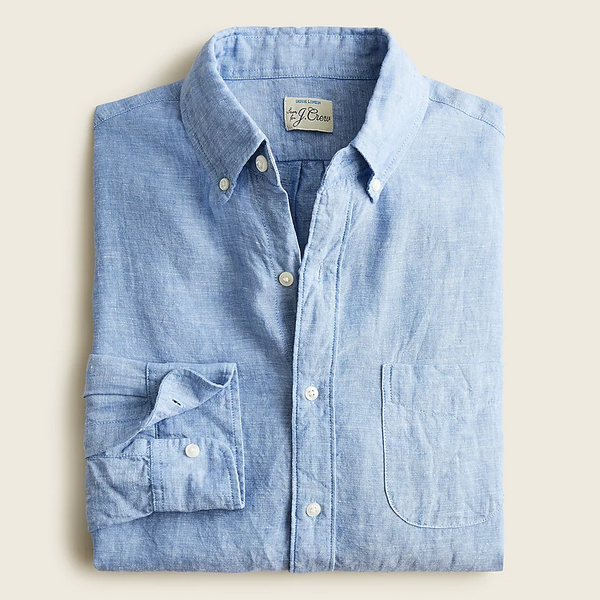 J. Crew Baird McNutt Irish Linen Shirt