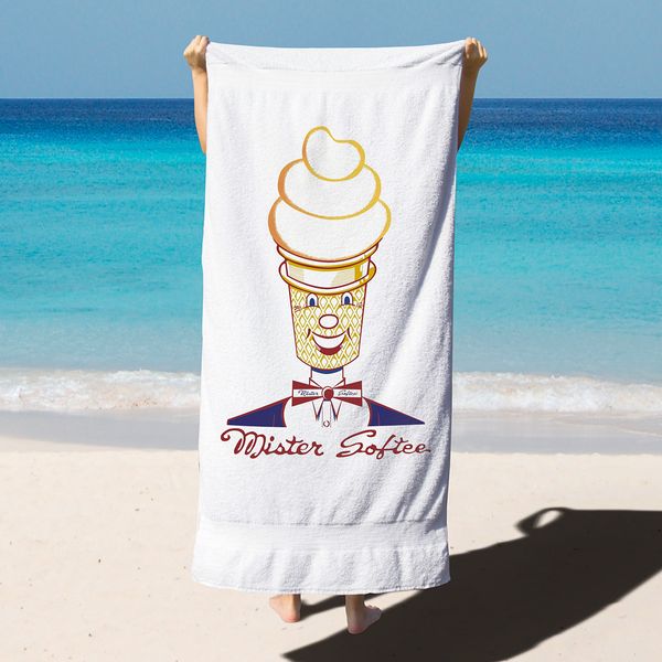 Mister Softee Beach Towel