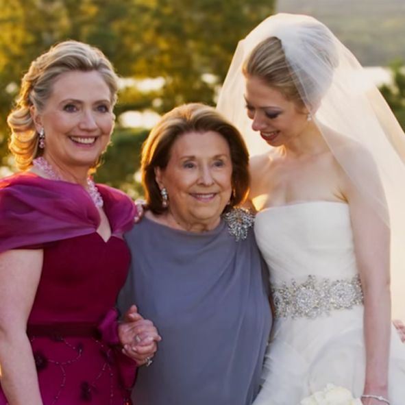 Hillary Clinton with her mother, Dorothy, and her daughter, Chelsea.
