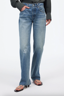 Madewell The Dean Easy Straight Jean