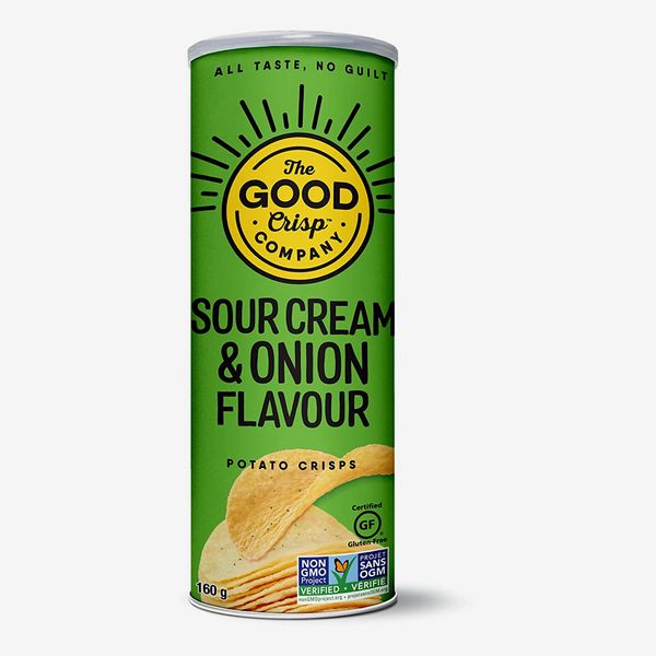 The Good Crisp Sour Cream & Onion Chips, Pack of 8