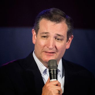 Ted Cruz Holds Campaign Rally With Glenn Beck In Oklahoma City