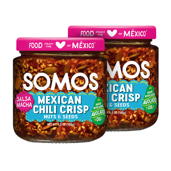 Somos Mexican Chili Crisp with Nuts and Seeds - 2-Pack