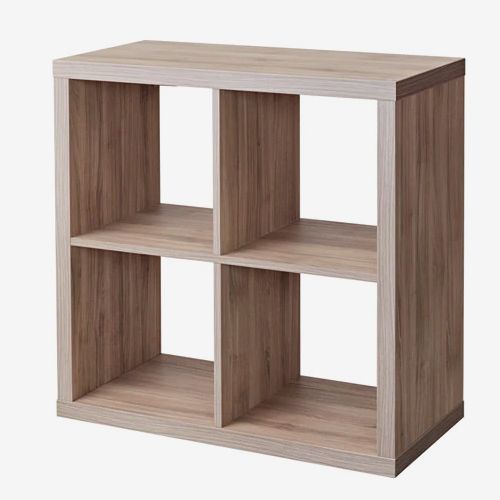 wooden toy shelf