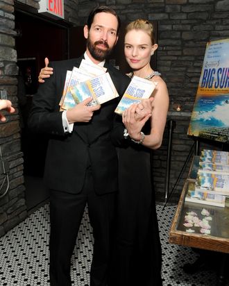 Director Michael Polish and actress Kate Bosworth attend the 