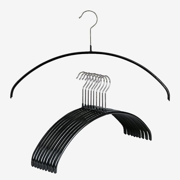 MAWA Euro Series Non-Slip Space Saving Clothes Hanger (Pack of 10)