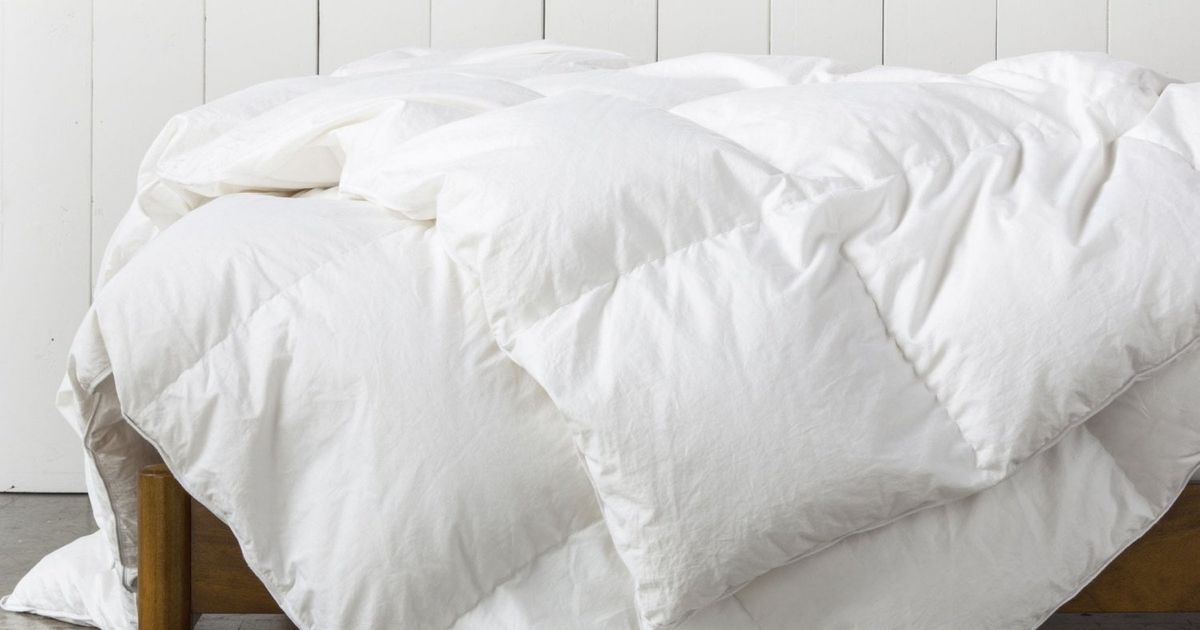 Comforter Down Alternative White Comforter Stitched In Box Set Style Twin Size