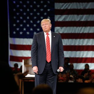 Donald Trump Holds Campaign Town Hall In Tampa