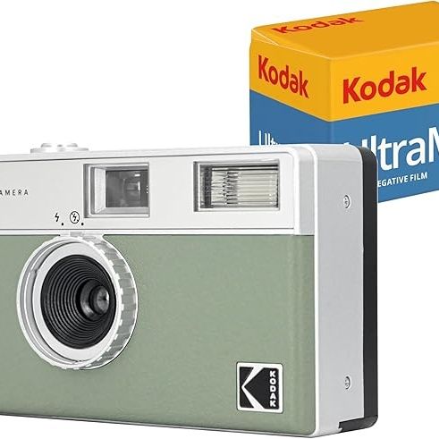 Kodak EKTAR H35 Half Frame Film Camera (Bundle with 24exp Film)