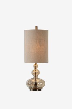 Uttermost Formoso Amber Glass Accent Lamp