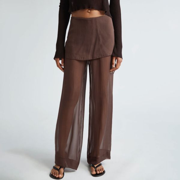 Paloma Wool Archive Layered Silk Trousers