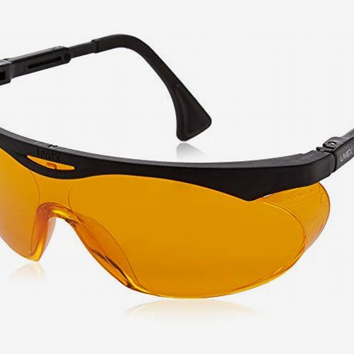 Uvex Skyper - Lentes para computadora con bloqueo de luz azul y lente SCT-naranja, paquete de 3