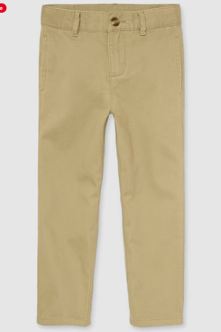 The Children’s Place Boys Uniform Stretch Straight Chino Pants