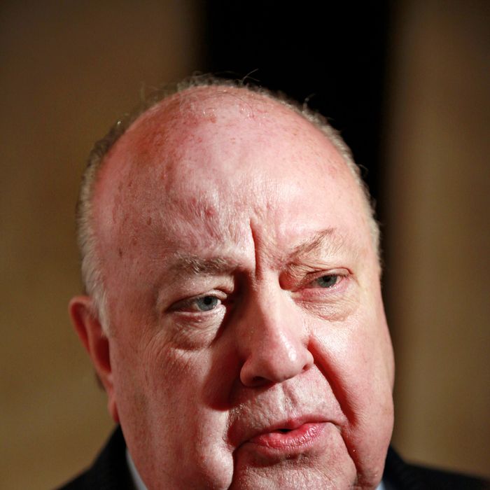 Fox News President Roger Ailes attends the Hollywood Reporter celebrates 