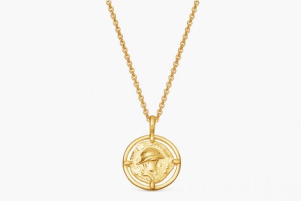 Lucy Williams Mini Rope Coin Necklace