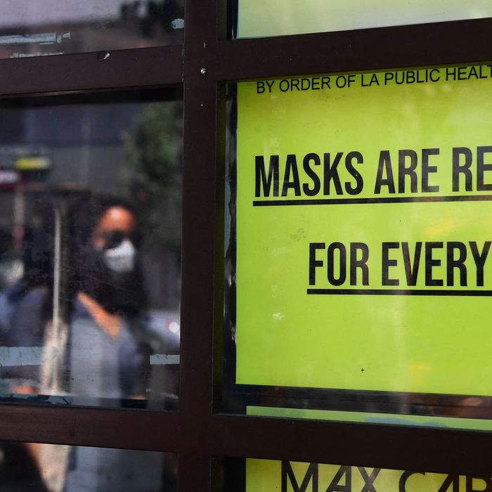 CDC Mask Guidelines Sign