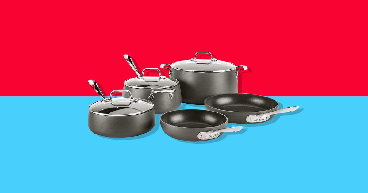 All Clad NonStick Cookware Set on Sale at Amazon 2019 The Strategist