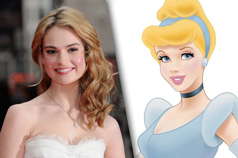 Downton Abbey's Lily James to Play Cinderella