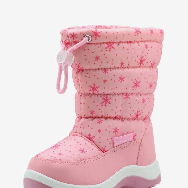 Apakowa Kid's Girls Cold Weather Snow Boots (Toddler/Little Kid)