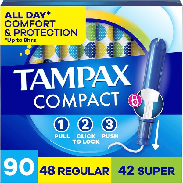 Tampax Compact Pearl Regular/Super Tampons