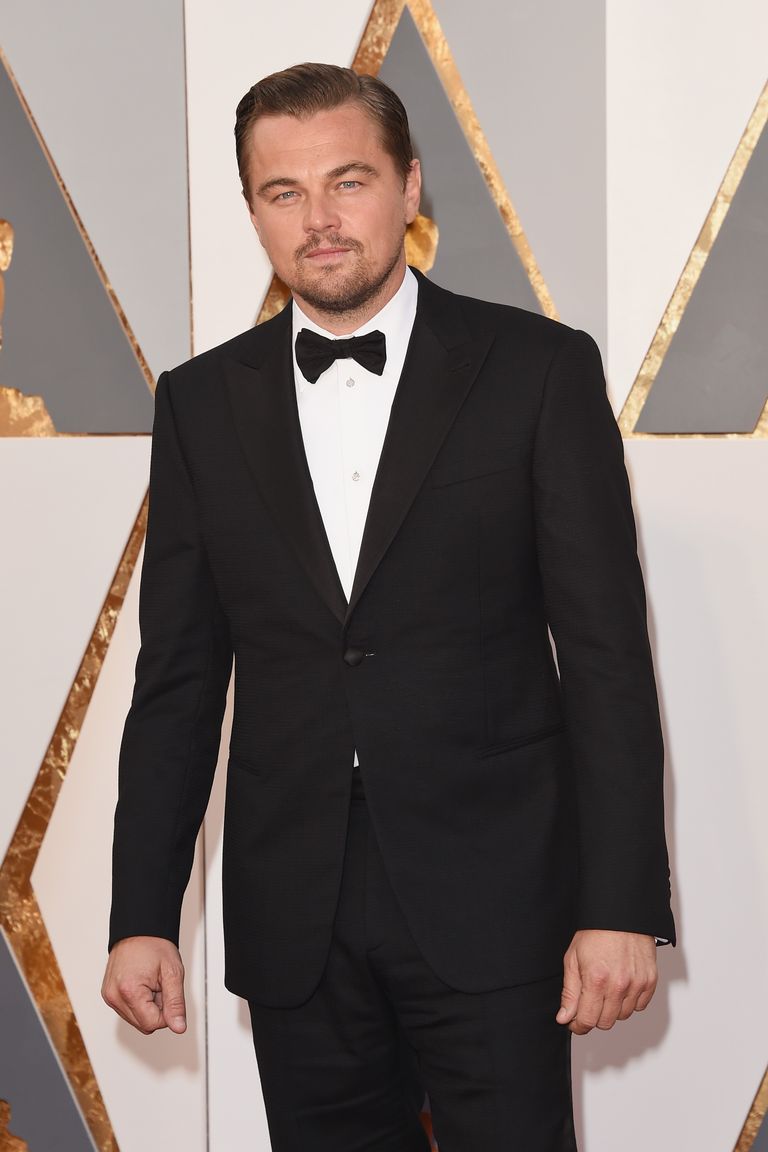 Leonardo DiCaprio 
Suit by Armani.