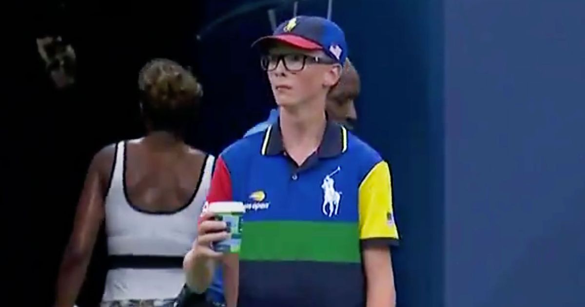 I Love You Timid U S Open Ball Boy