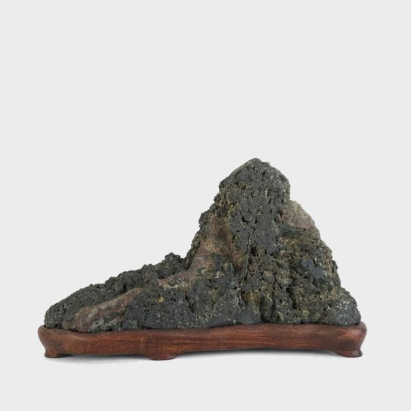 Suiseki Narai Landscape Stone with Daiza