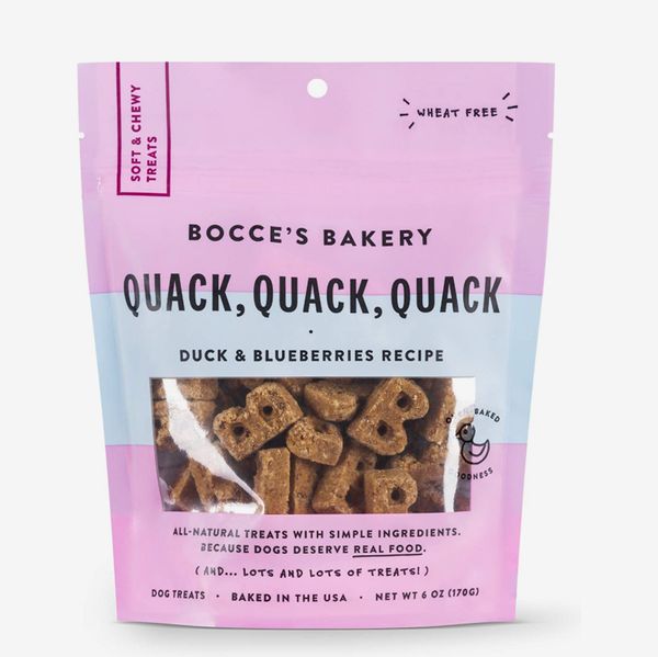 Bocce's Bakery Quack, Quack, Quack Duck & Blueberries Wheat-Free Dog Treats