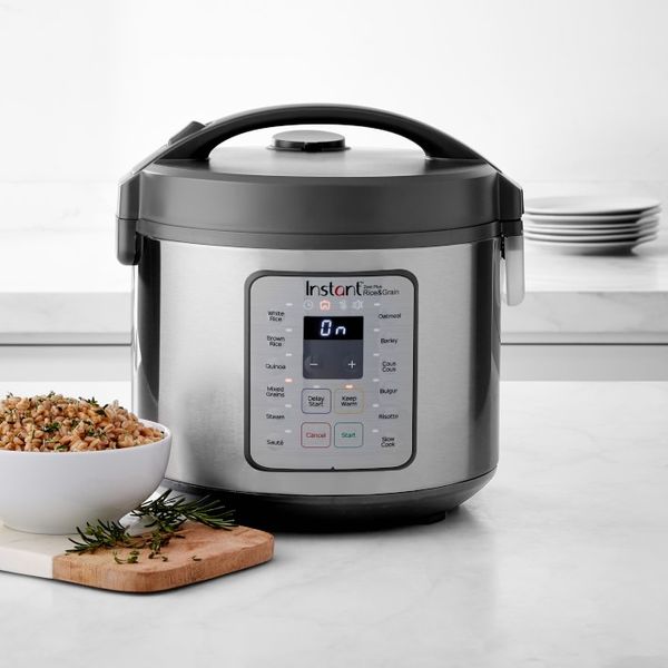 Instant Pot Stainless-Steel 20-Cup Zest Plus Rice Cooker