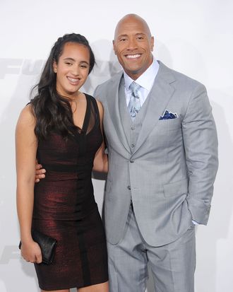 When the Rock Cries About the Special Bond He Has With His Daughter, I ...