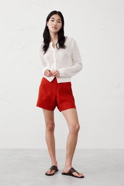 Banana Republic Factory Linen-Blend Pull-On Short