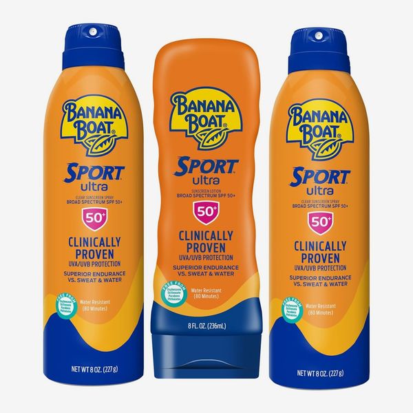 Banana Boat Sport Ultra SPF 50 Sunscreen Triple Pack