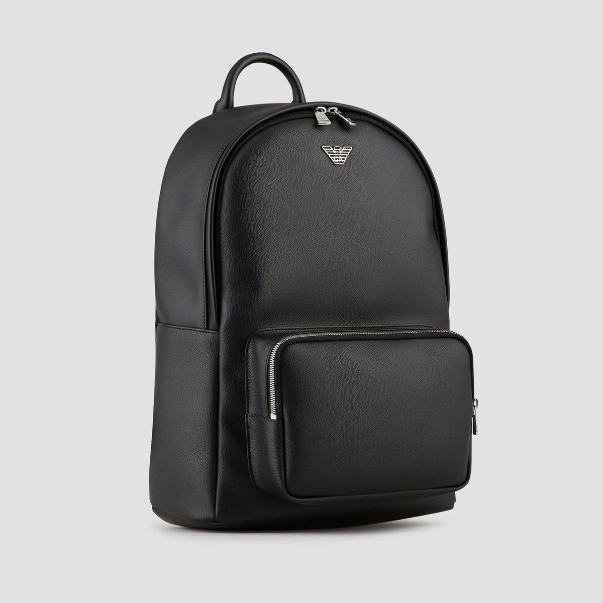 structured leather backpack