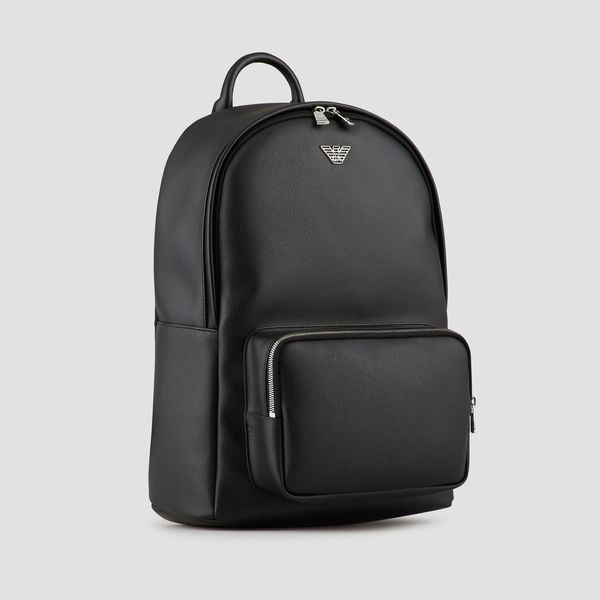 Emprio Armani Backpack with Eagle Plaque
