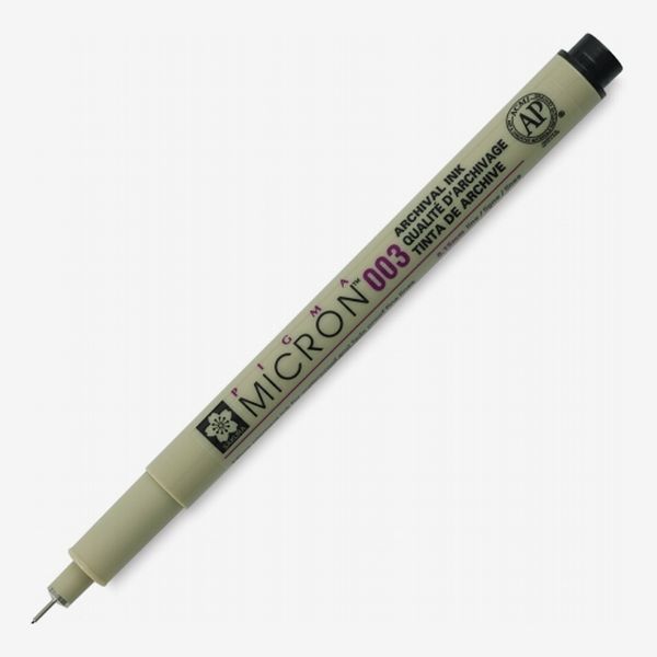 SAKURA Pigma Micron Fineliner Pens, Archival Black Ink
