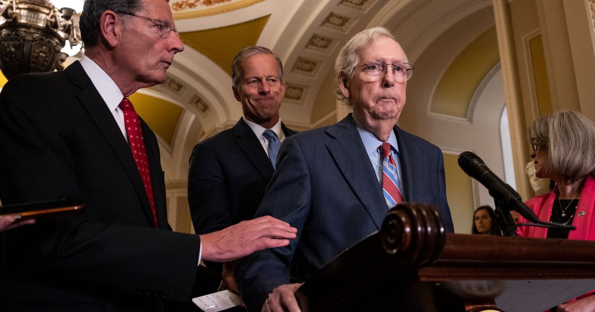 Video: Mitch McConnell Freezes Again During Press Conference