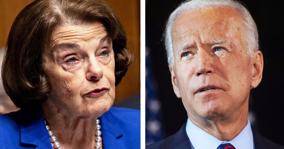 Dianne Feinstein Endorses Joe Biden Over Kamala Harris