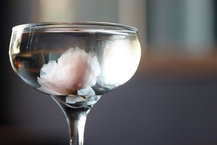 Bar Goto's Sakura Martini.