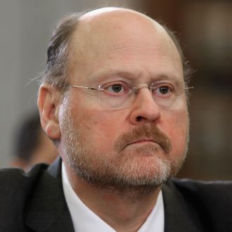 Metropolitan Transportation Authority Chairman and CEO Joseph Lhota testifies during a Senate Surface Transportation and Merchant Marine Infrastructure, Safety, and Security Subcommittee hearing on 