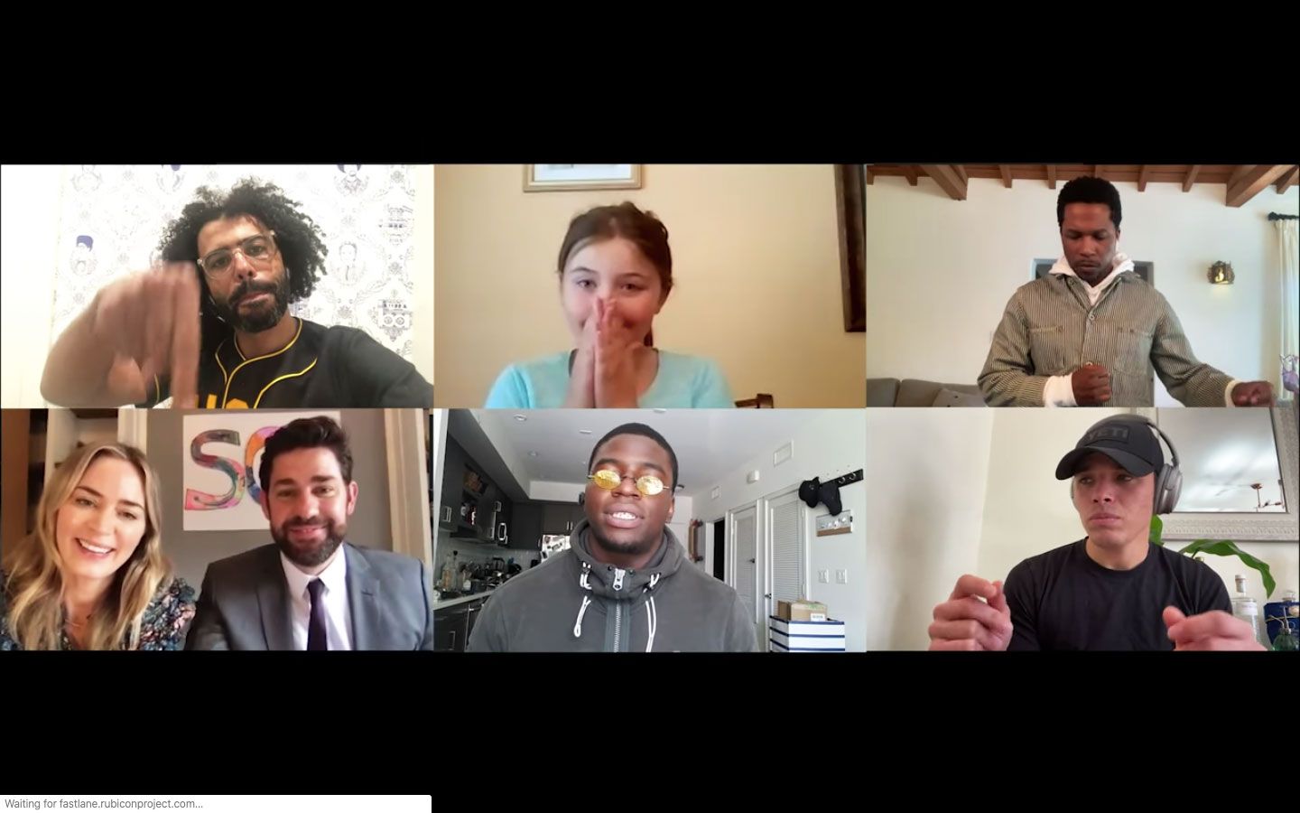 John Krasinski S Some Good News Reunites The Hamilton Cast