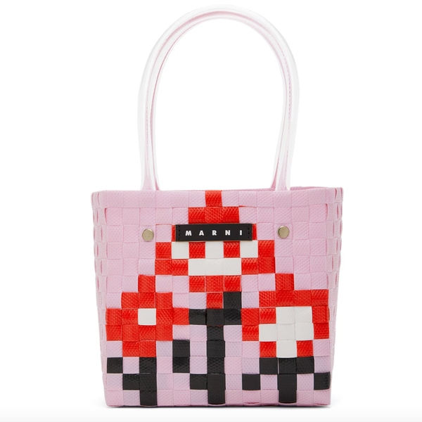 Marni Kids Blossom Basket Tote