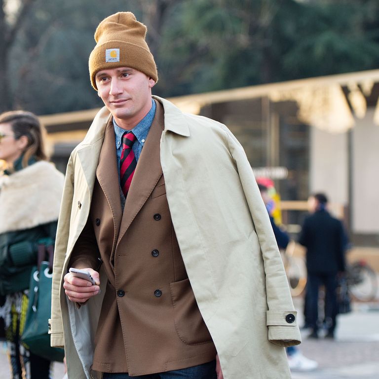 Street Style: All Bundled Up at Pitti Uomo