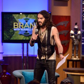 BRANDX WITH RUSSELL BRAND: (Airs November 28, 11:00 pm e/p) Pictured: Russell Brand.