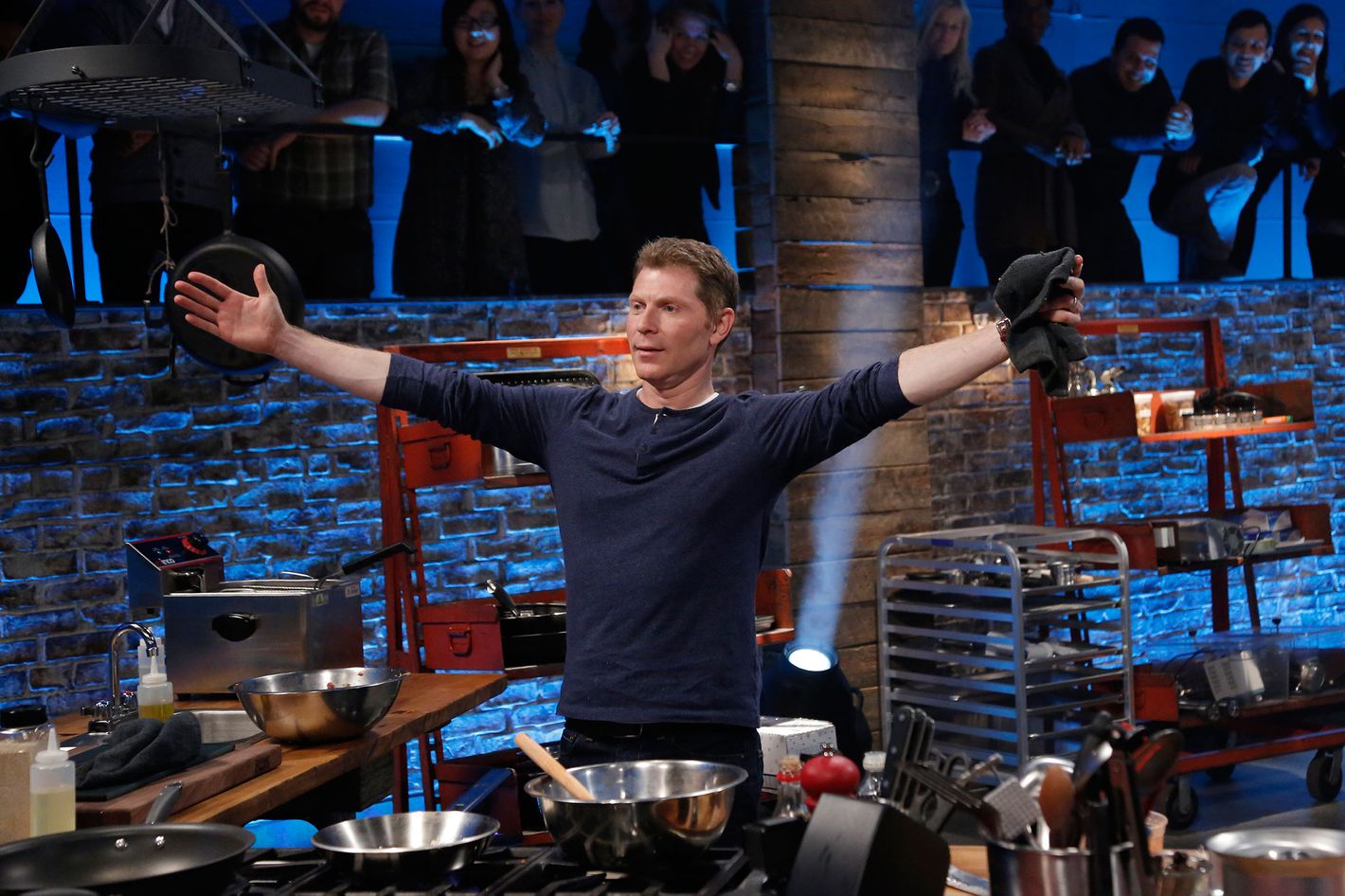 Bobby Flay Allegedly Quit Iron Chef With a T-shirt Onscreen