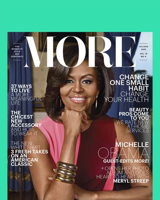 The July/August Issue of More Magazine.
